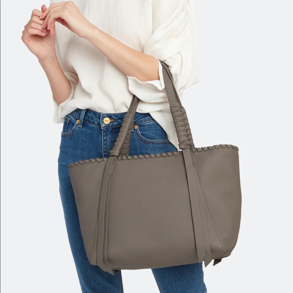 ALLSAINTS Kepi small East West tote bag